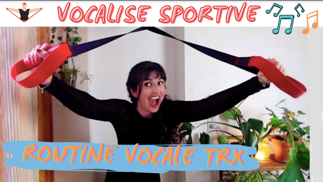 Chanter en faisant du sport ! Vocalise au TRX